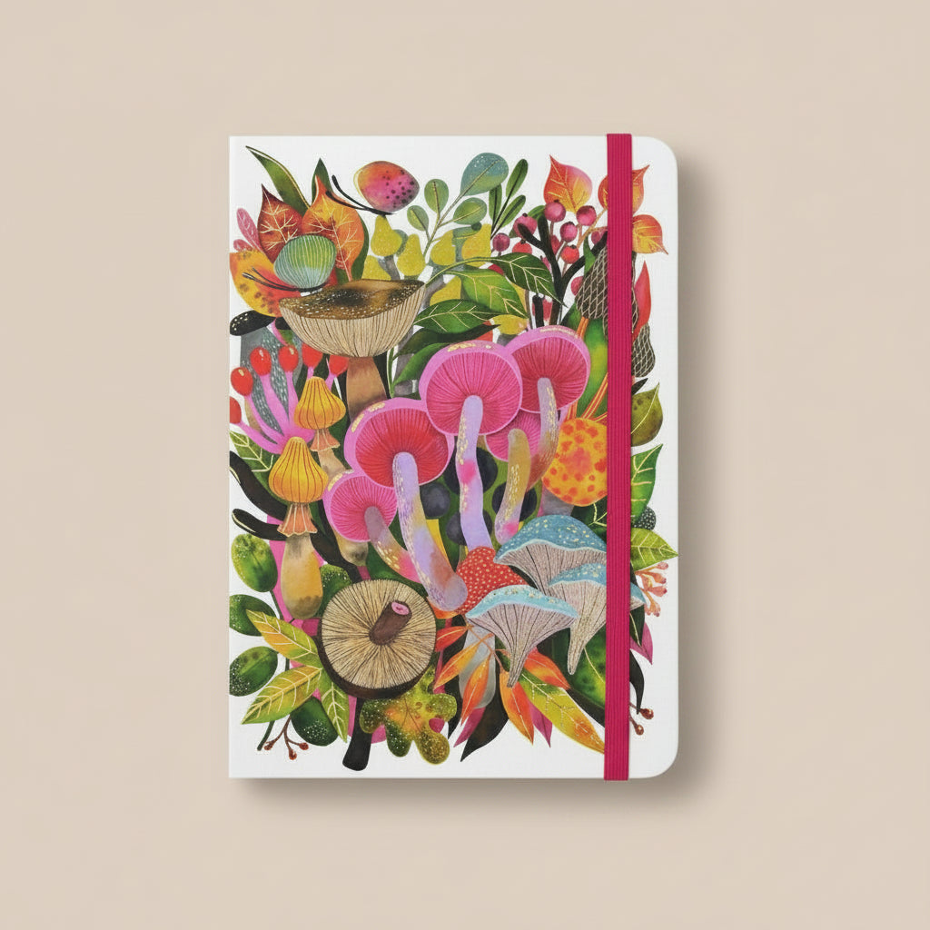 Image of Mushroom Medley Journal laying flat on a table