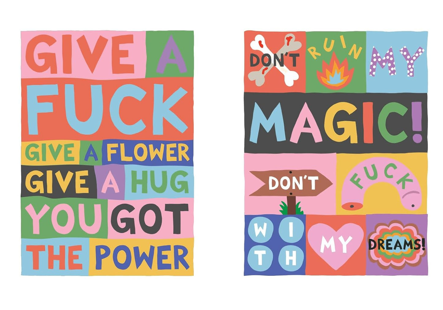 Doodles by Luke John Matthew Arnold with fun messages and creative art pages.