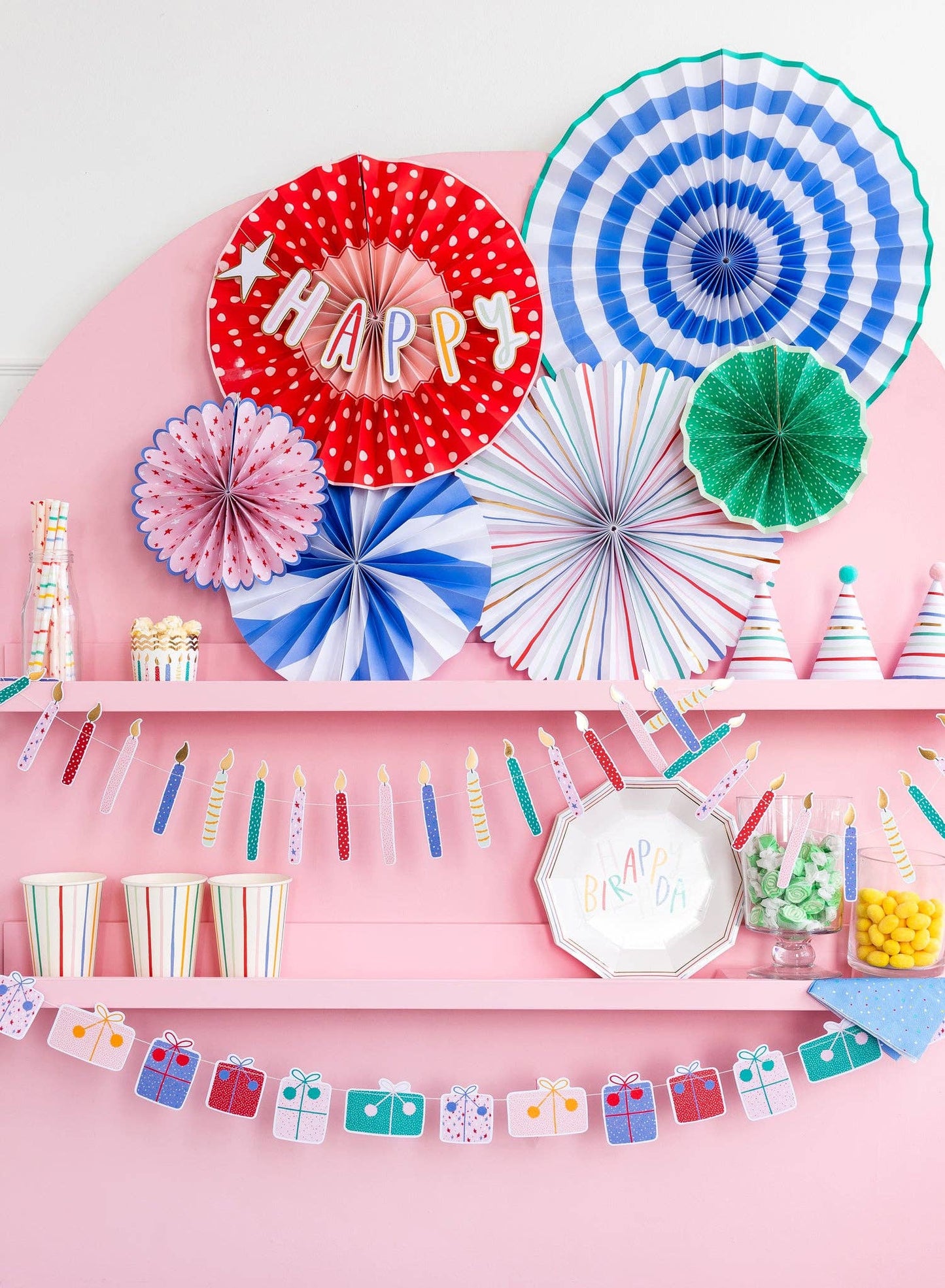 Birthday Mini Banner Set for any Birthday Occasion