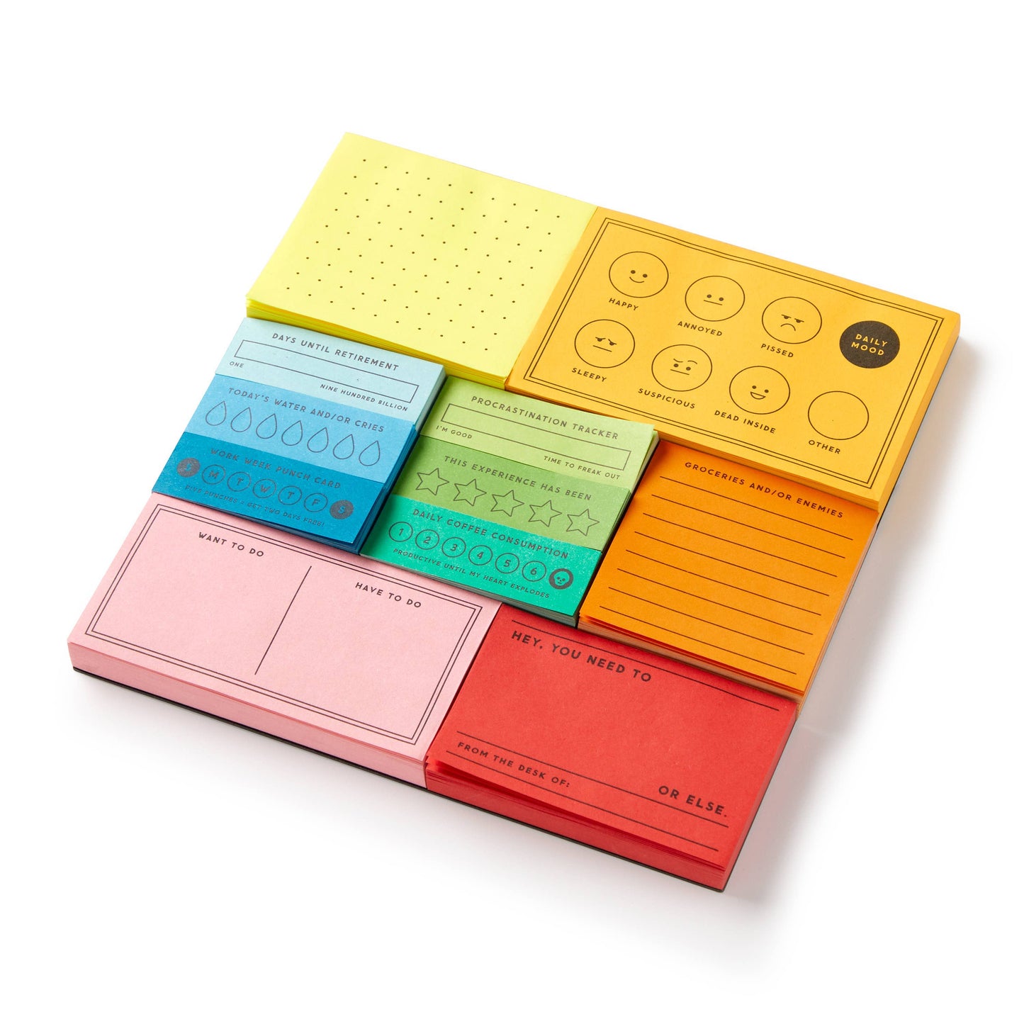 I’ve Got a Few Notes – Vintage-Inspired Tear-Off Notepad Set