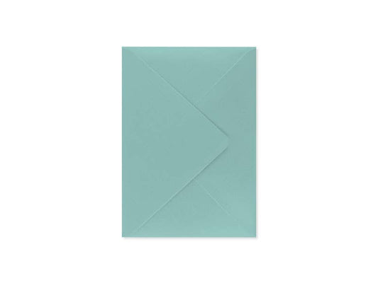 Close up of Teal envelope that comes with card.