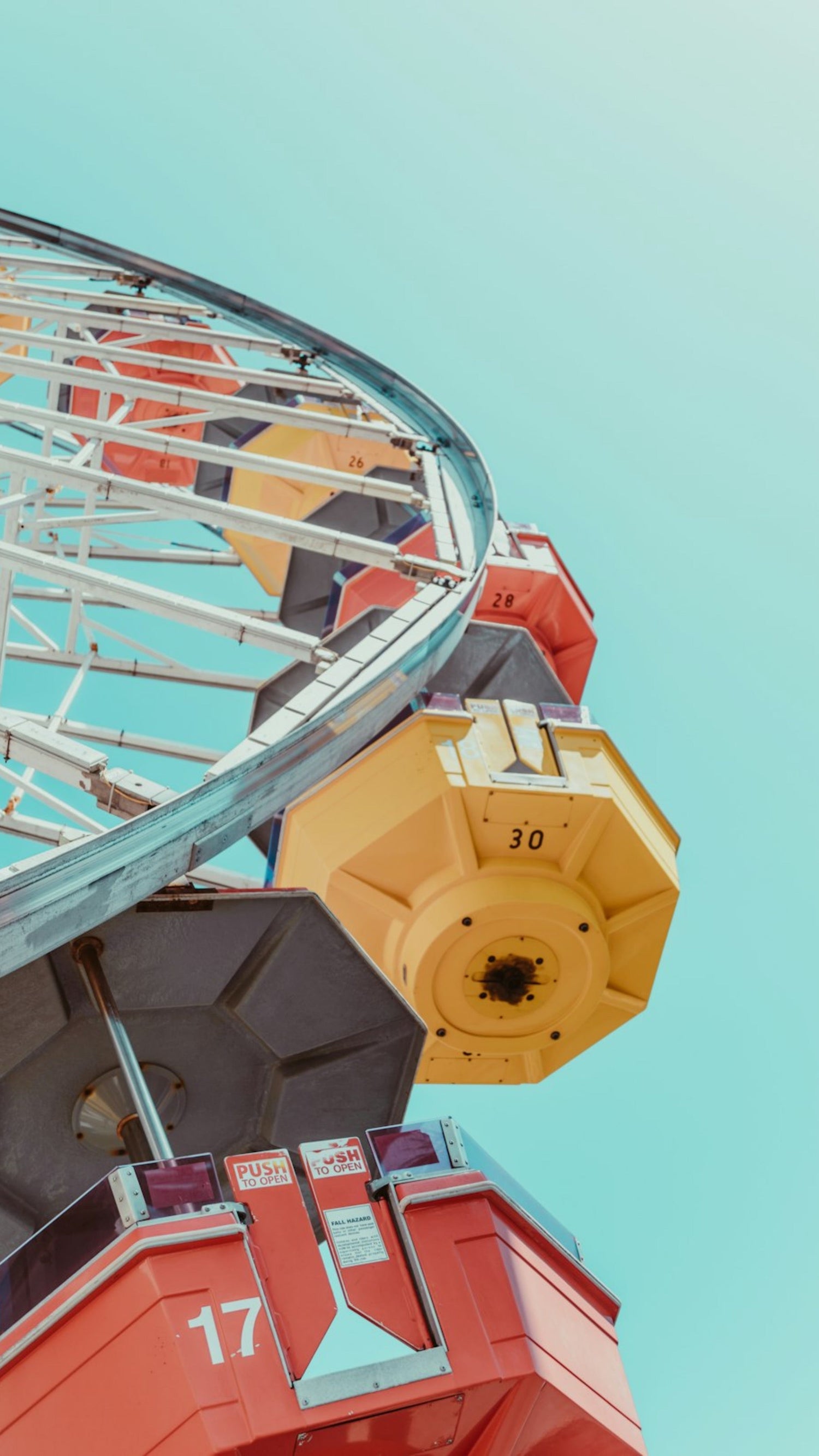 Image of vintage Ferris wheel