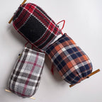 Khon Plaid Owl Ornament – Handcrafted Woodland Christmas Tree & Holiday Display