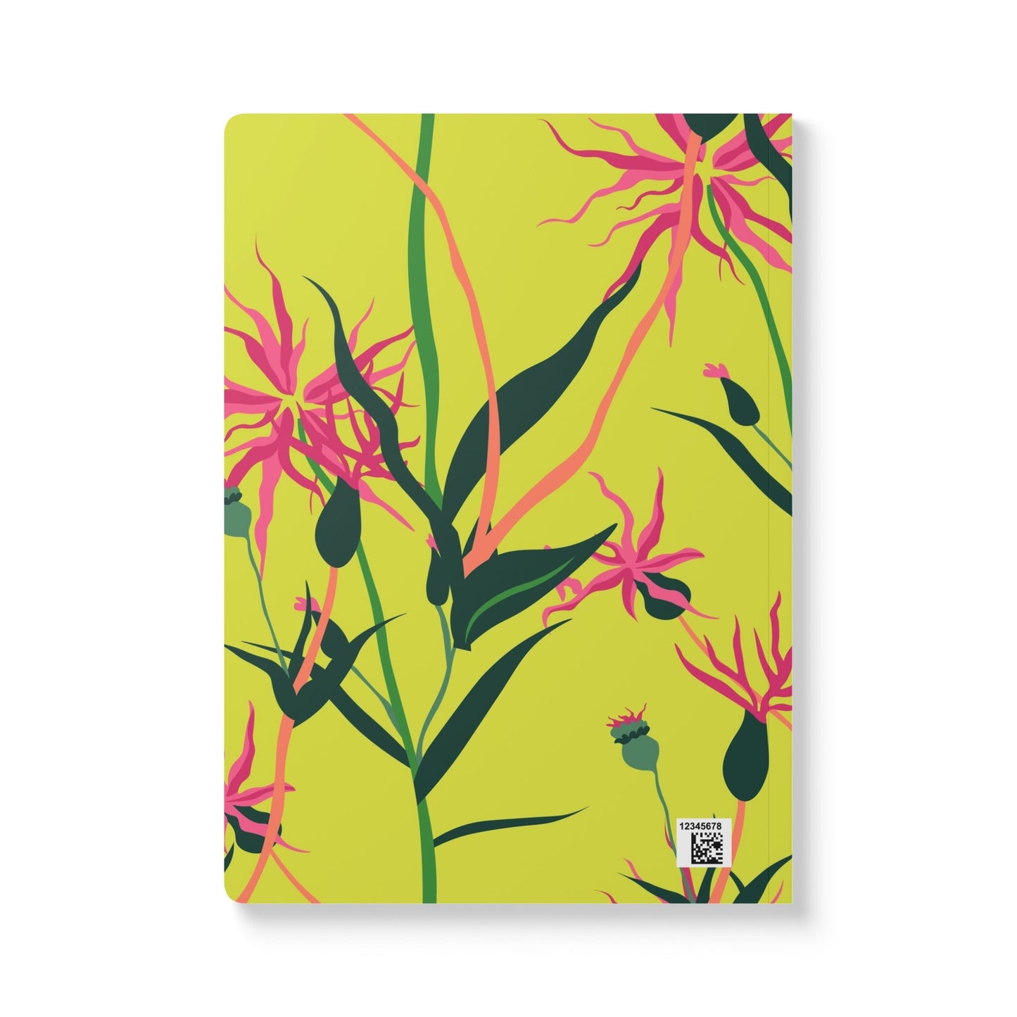 Floral Softcover Journal – Vibrant, Creative, and Perfect for Writing and Reflection