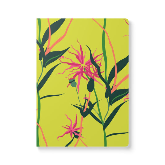 Floral Softcover Journal – Vibrant, Creative, and Perfect for Writing and Reflection