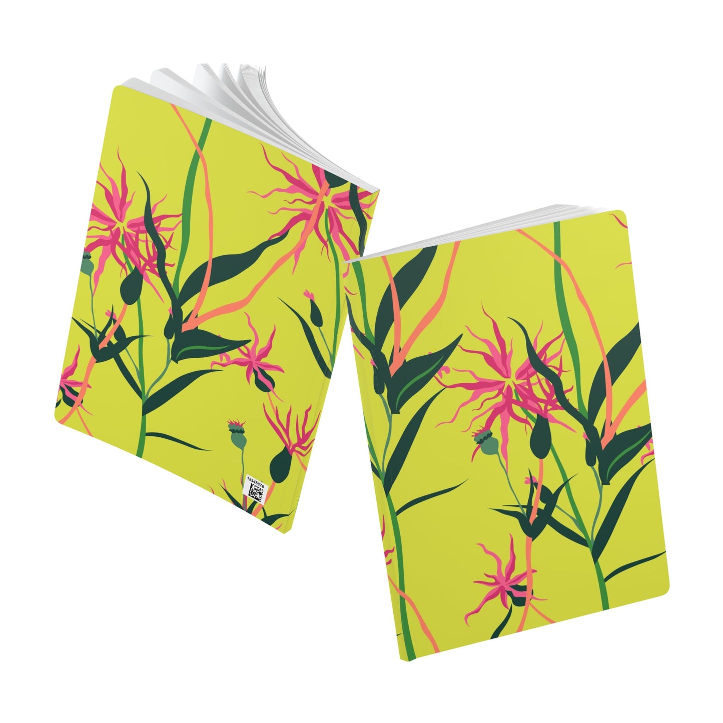 Floral Softcover Journal – Vibrant, Creative, and Perfect for Writing and Reflection