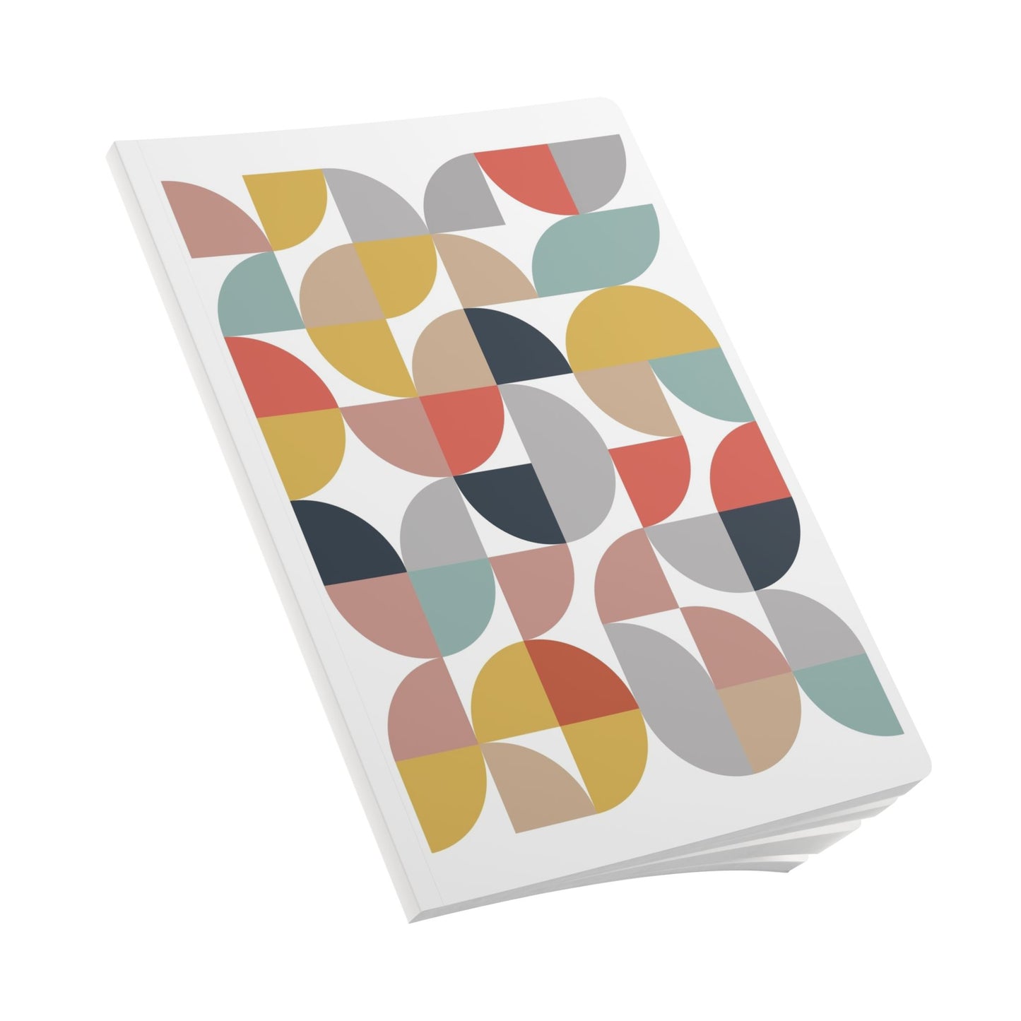 Modern Geometric Softcover Journal – Ideal for Daily Journaling and Creative Notes