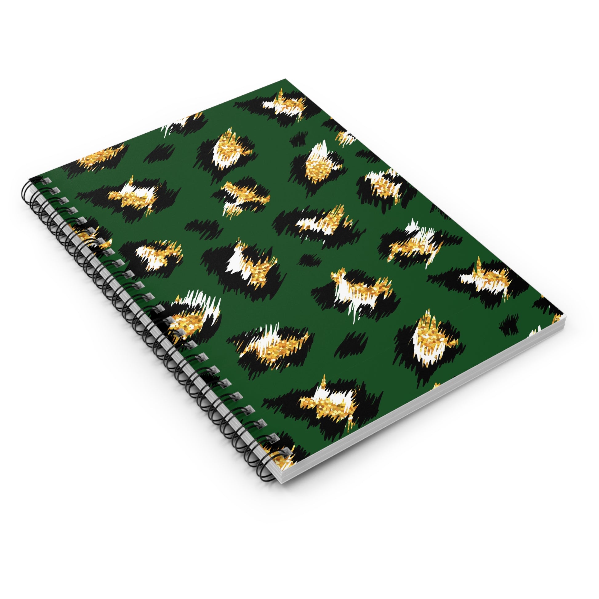 Overhead shot of the notebook showcasing its fun design