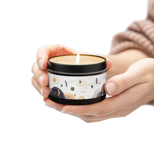 Cosmic Dreams Tin Candles – Relaxing Aromatherapy for Home Decor & Ideal Gift for Self-Care