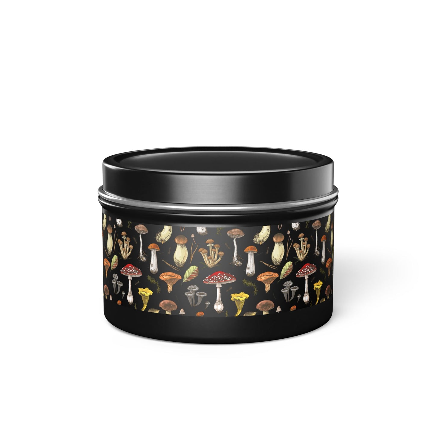 Eco-Friendly Mushroom Print 4oz Soy Candle – Perfect for Home Décor & Thoughtful Gifts