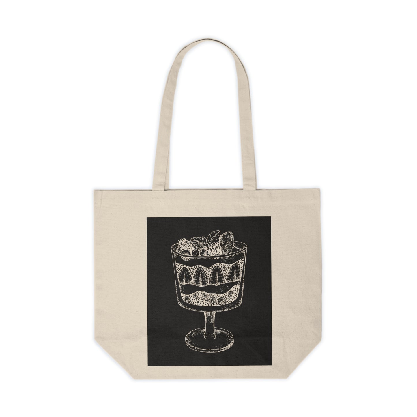 Be Trifling with the Trifle Dessert Canvas Tote Bag – Fun & Stylish Bag for Dessert Lovers