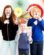 Image of children using various props included in the kit