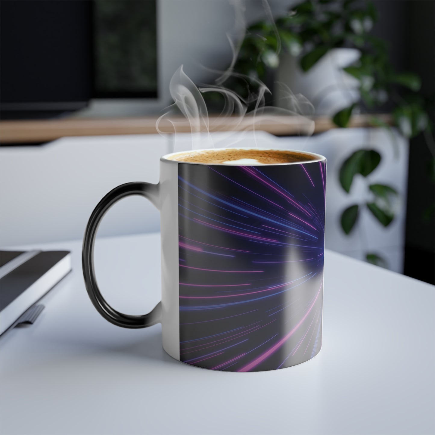 Cosmic Color-Changing Mug – Heat-Sensitive Magic for Your Morning Brew