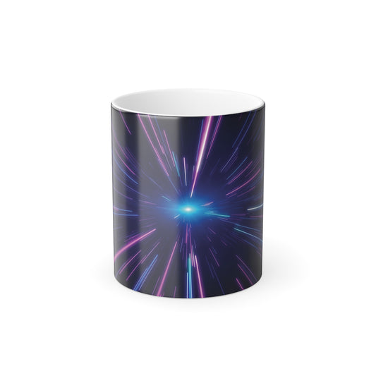 Cosmic Color-Changing Mug – Heat-Sensitive Magic for Your Morning Brew