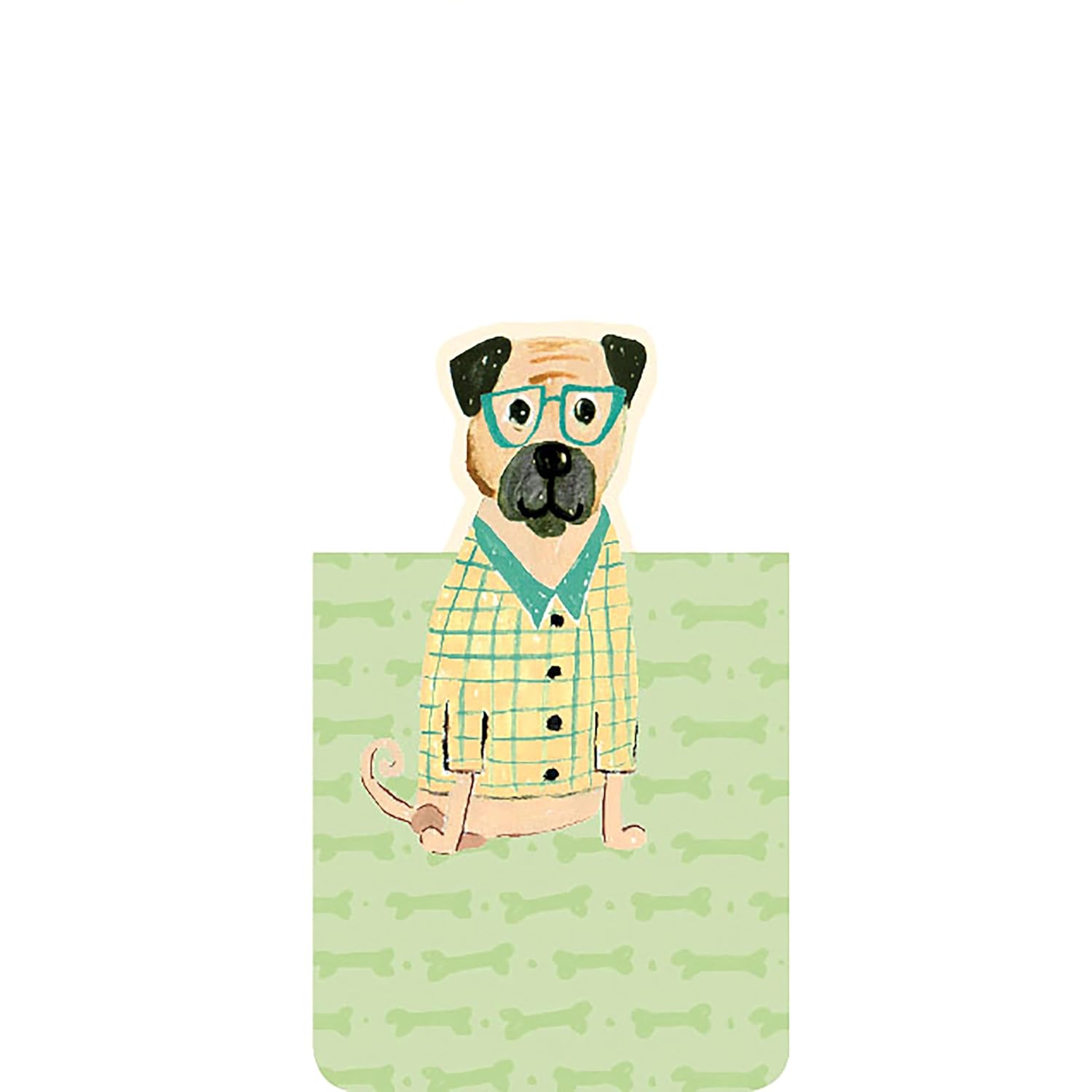 Look at this Pug ready to hold your place