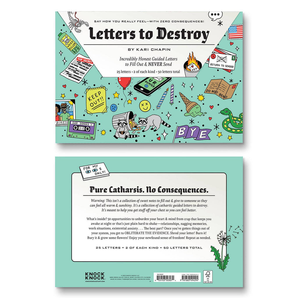 Writing journal for venting stress, anxiety, and challenging emotions