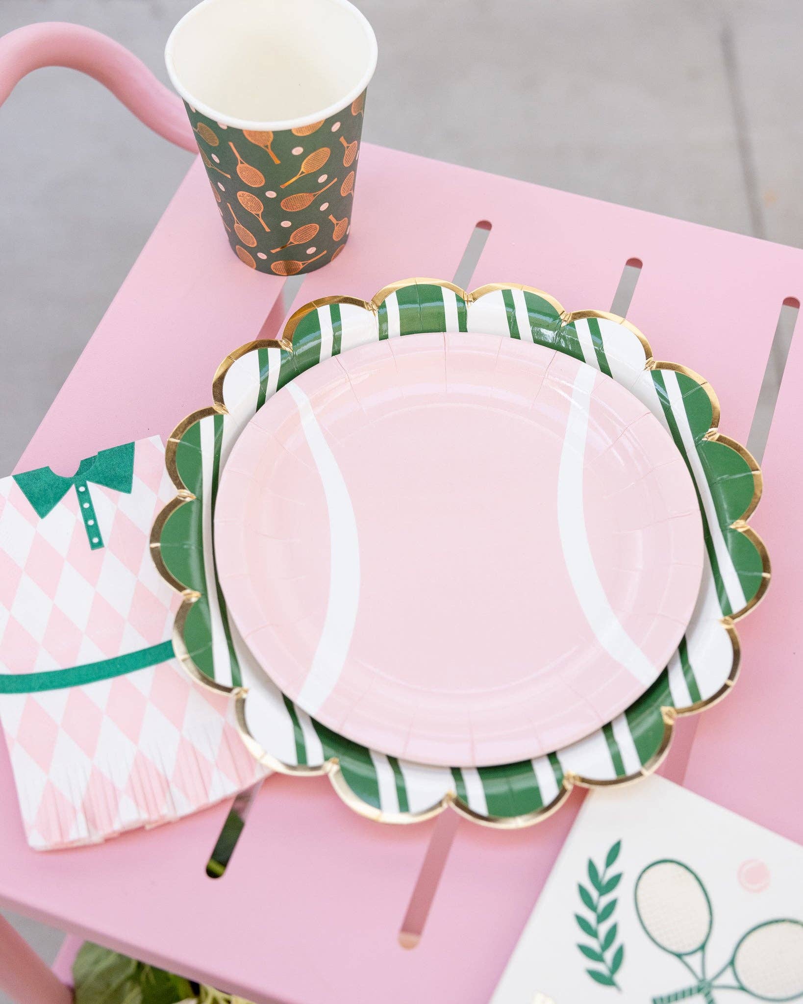 Tennis Party decor