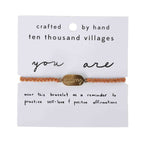 You Are Strong | Handcrafted Macrame for Daily Empowerment