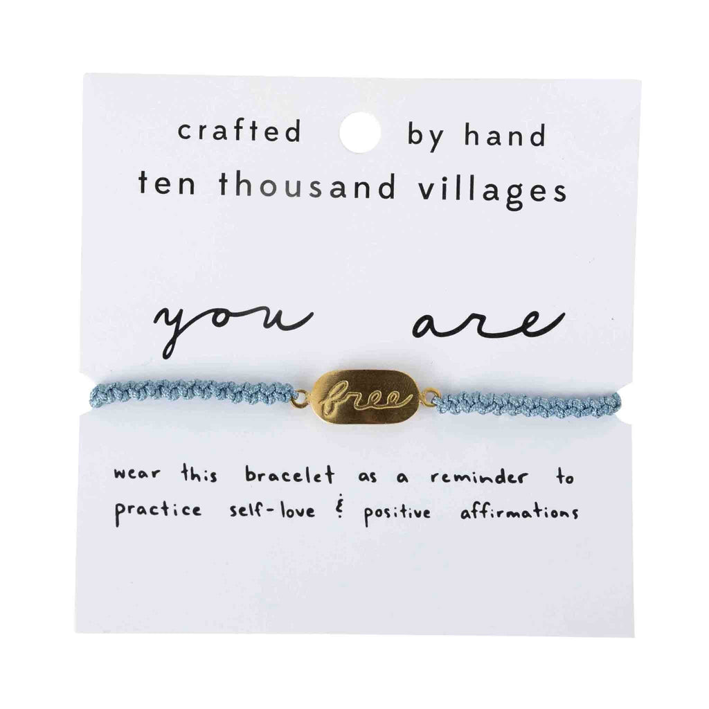 You Are Free | Handcrafted Macrame Reminder of Strength and Liberation