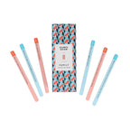 A few double-sided prompt sticks displayed outside the box with playful questions visible