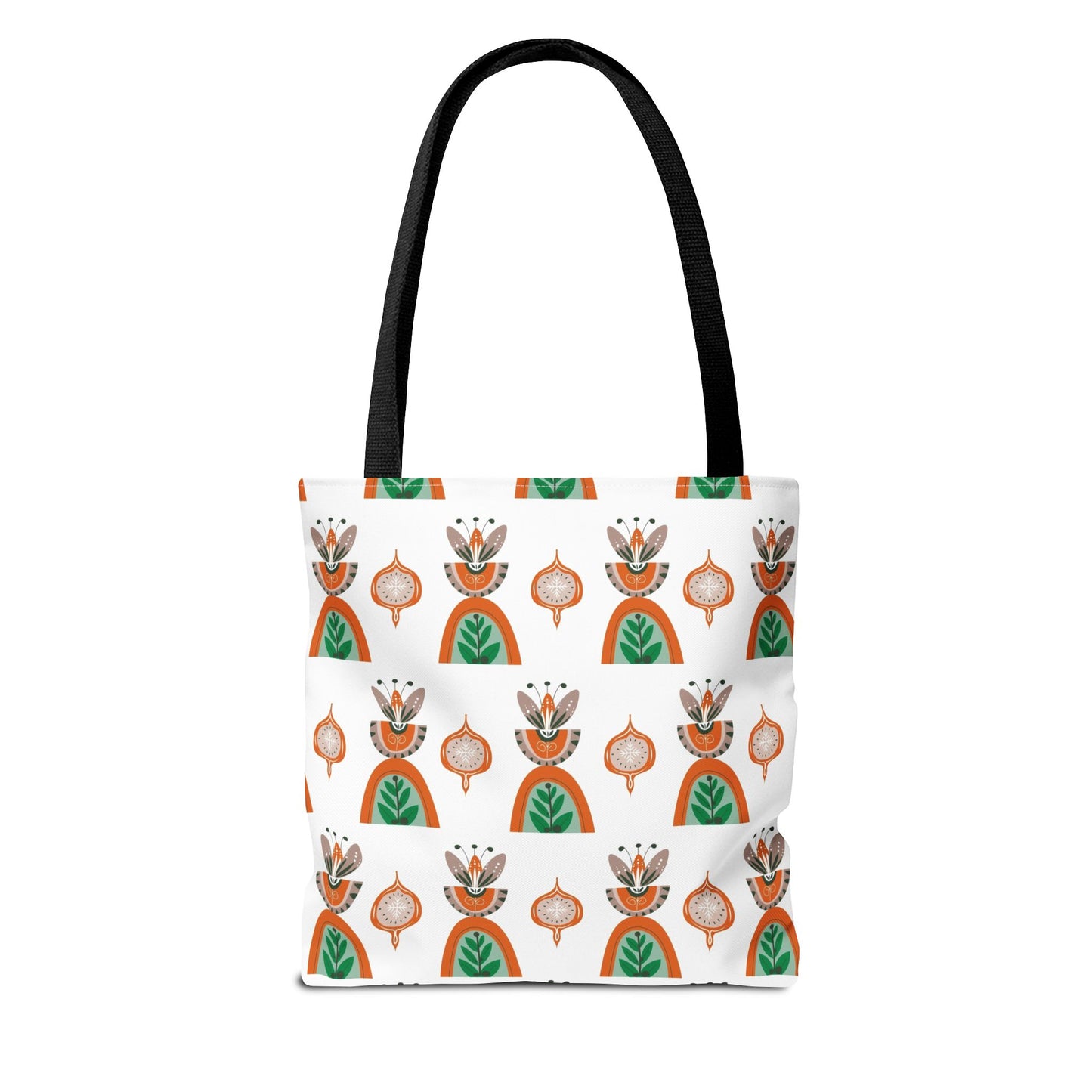 Abstract Floral Tote Bag – Eco-Friendly, Versatile Carry-All for Everyday Style