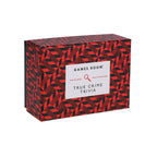 Angle view of the True Crime Trivia box