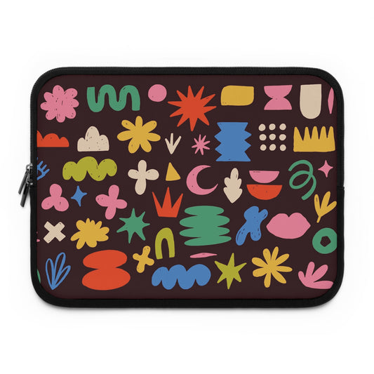 Colorful Abstract Laptop Sleeve - Stylish & Protective Case for Laptops