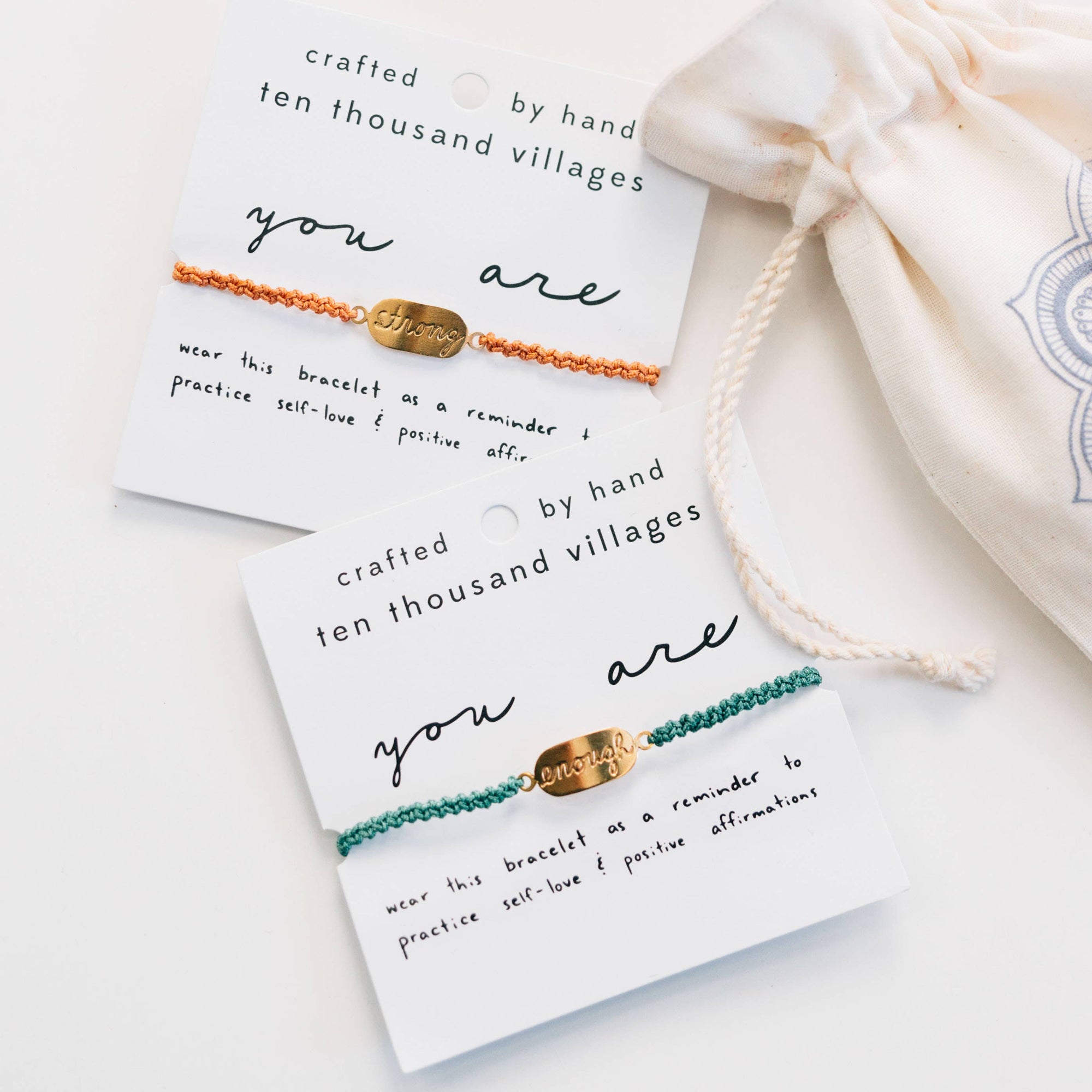 You Are Strong | Handcrafted Macrame for Daily Empowerment