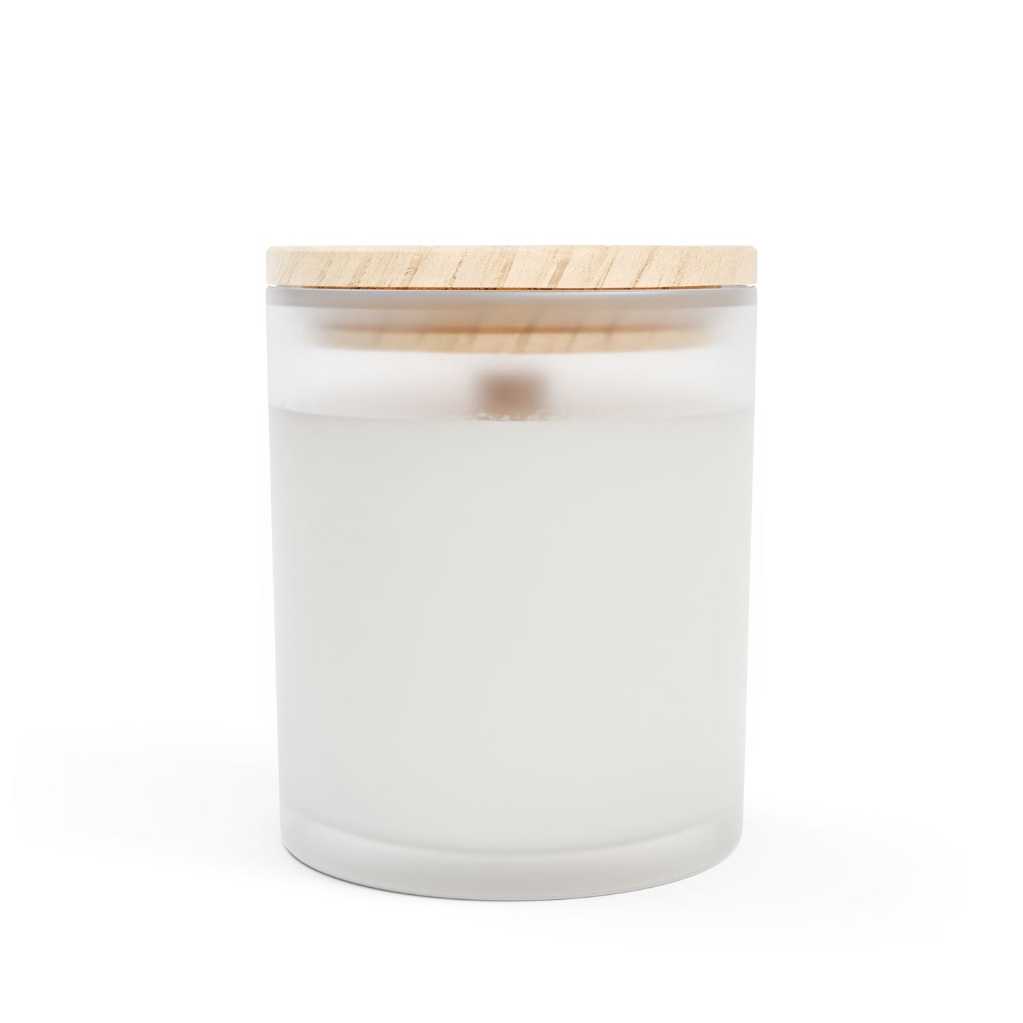 "Be Kind to Yourself" Eco-Friendly Frosted Glass Candle – 11oz Self-Care Aromatherapy with Natural Wooden Wick