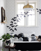 Glittery Mystical Bag of Ravens – Handmade Halloween Wall Décor