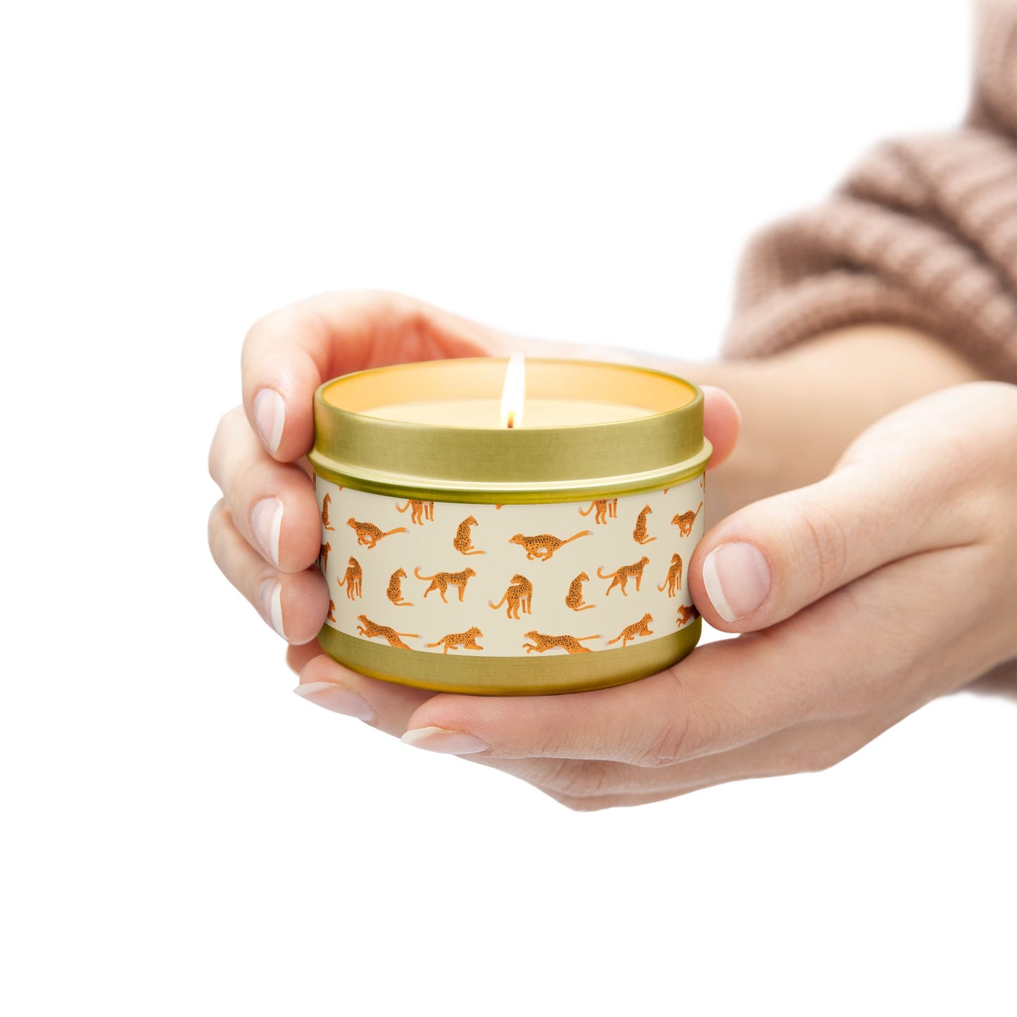 Jungle Bliss Eco-Friendly Tin Candles – Tropical & Cozy Aromatic Scents in Reusable Containers