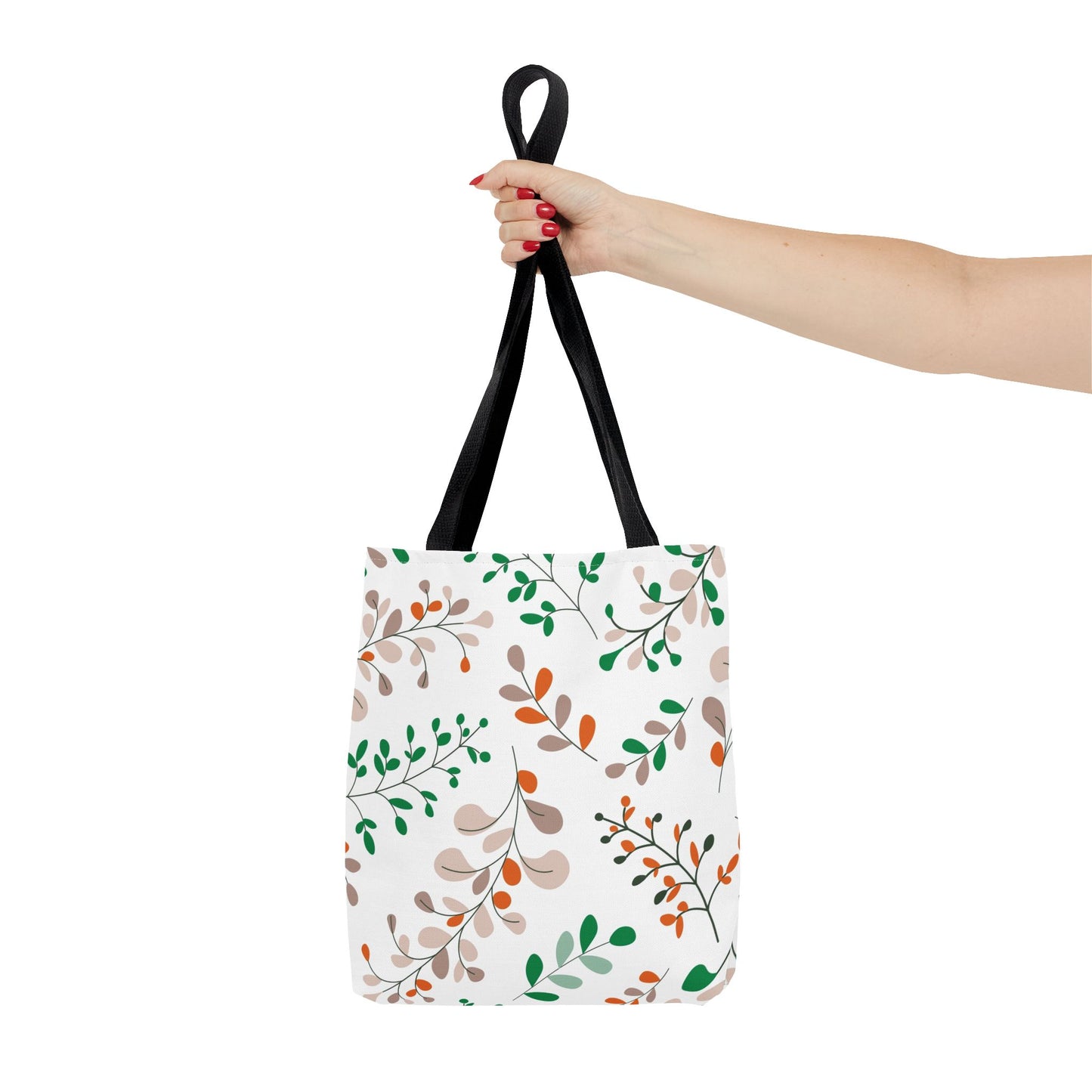 Botanical Print Tote Bag – Eco-Friendly Floral Tote for Shopping, Travel & Everyday Use