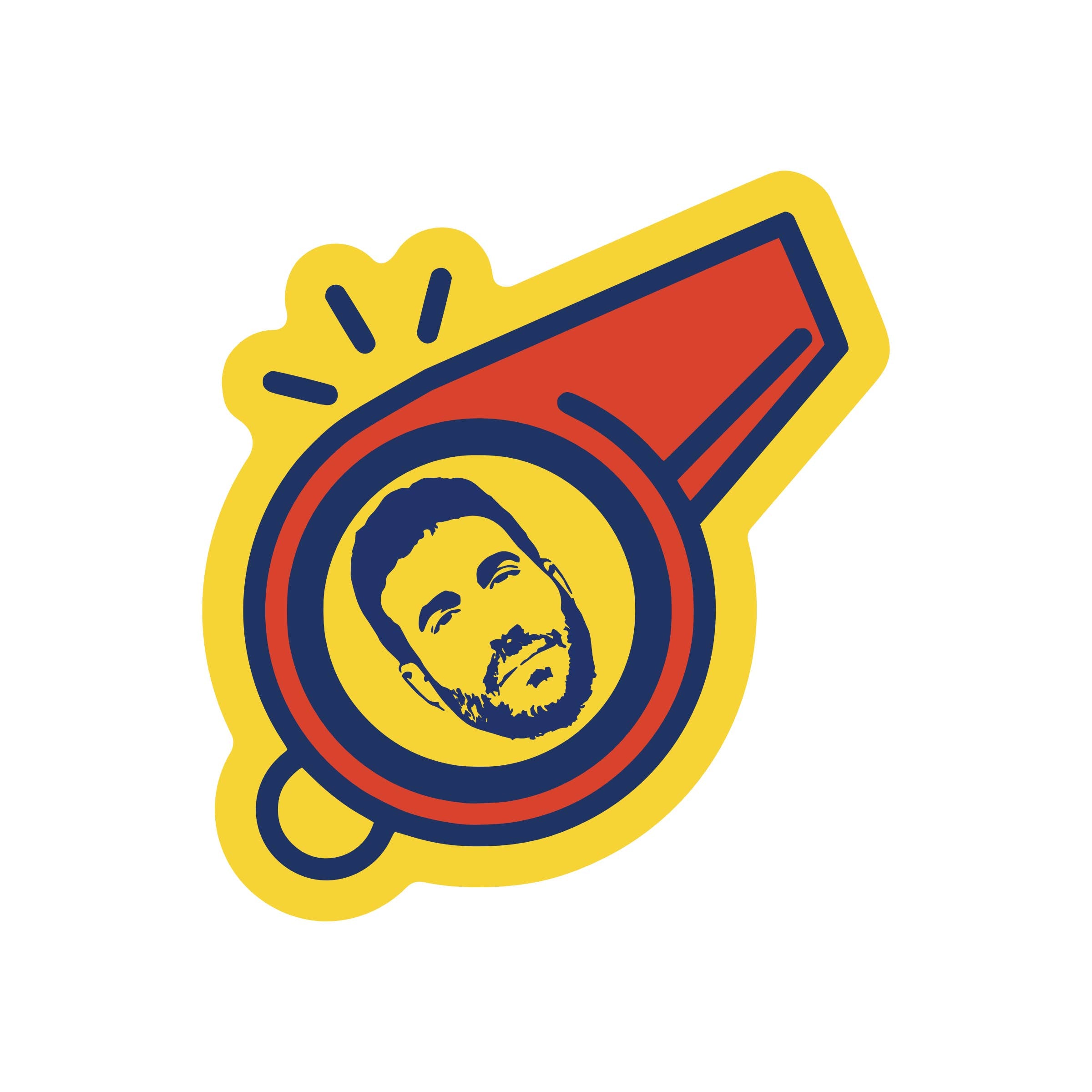 Roy Kent Vinyl Sticker - Bold and Tough Design