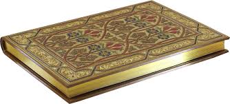 Close-up of embossed cover design inspired by an 1893 book binding