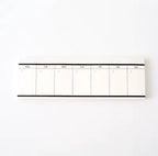 Minimalist mental health tracking notepads