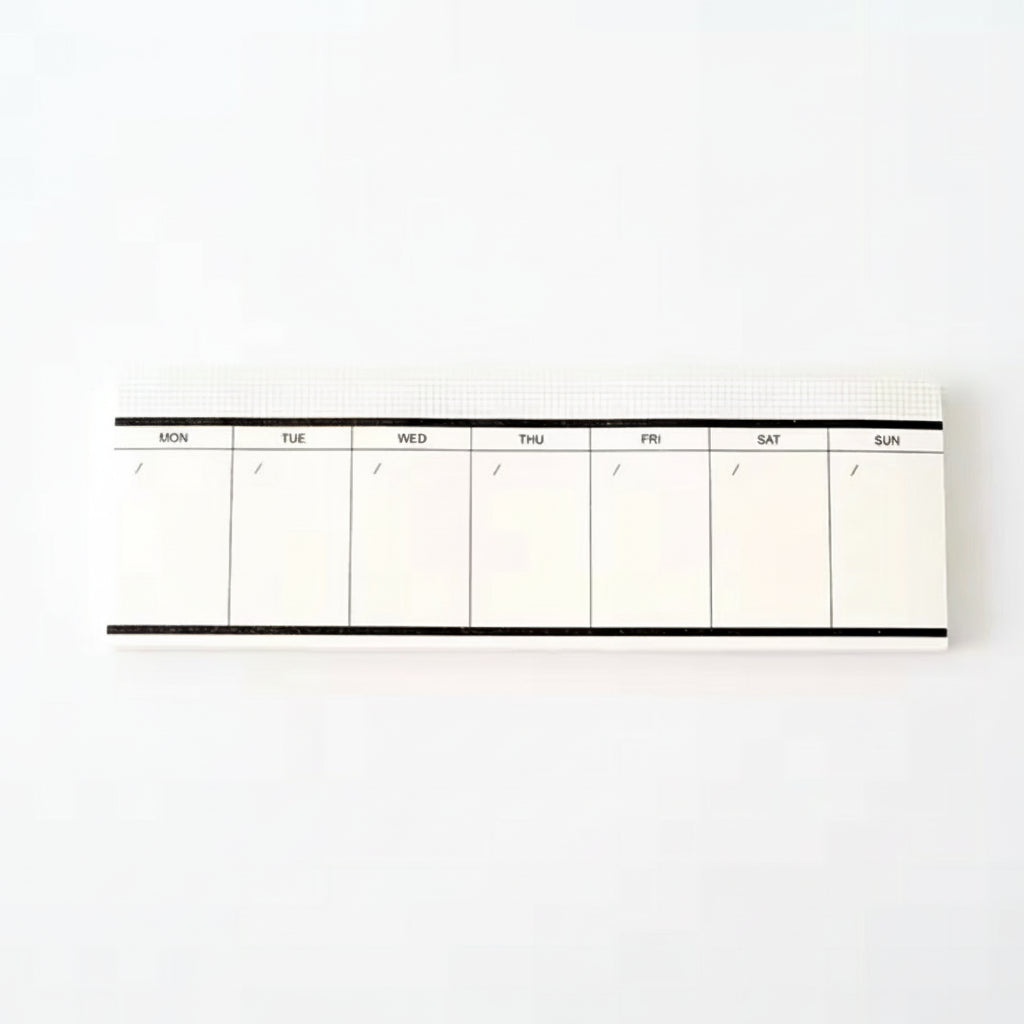 Minimalist mental health tracking notepads