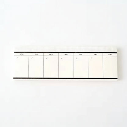 Minimalist mental health tracking notepads