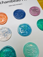 Happy Mail Wax Seal Stickers – Envelope Design (6, 9, or 18 Pack) Handmade Cheerful Accents for Letters & Packages