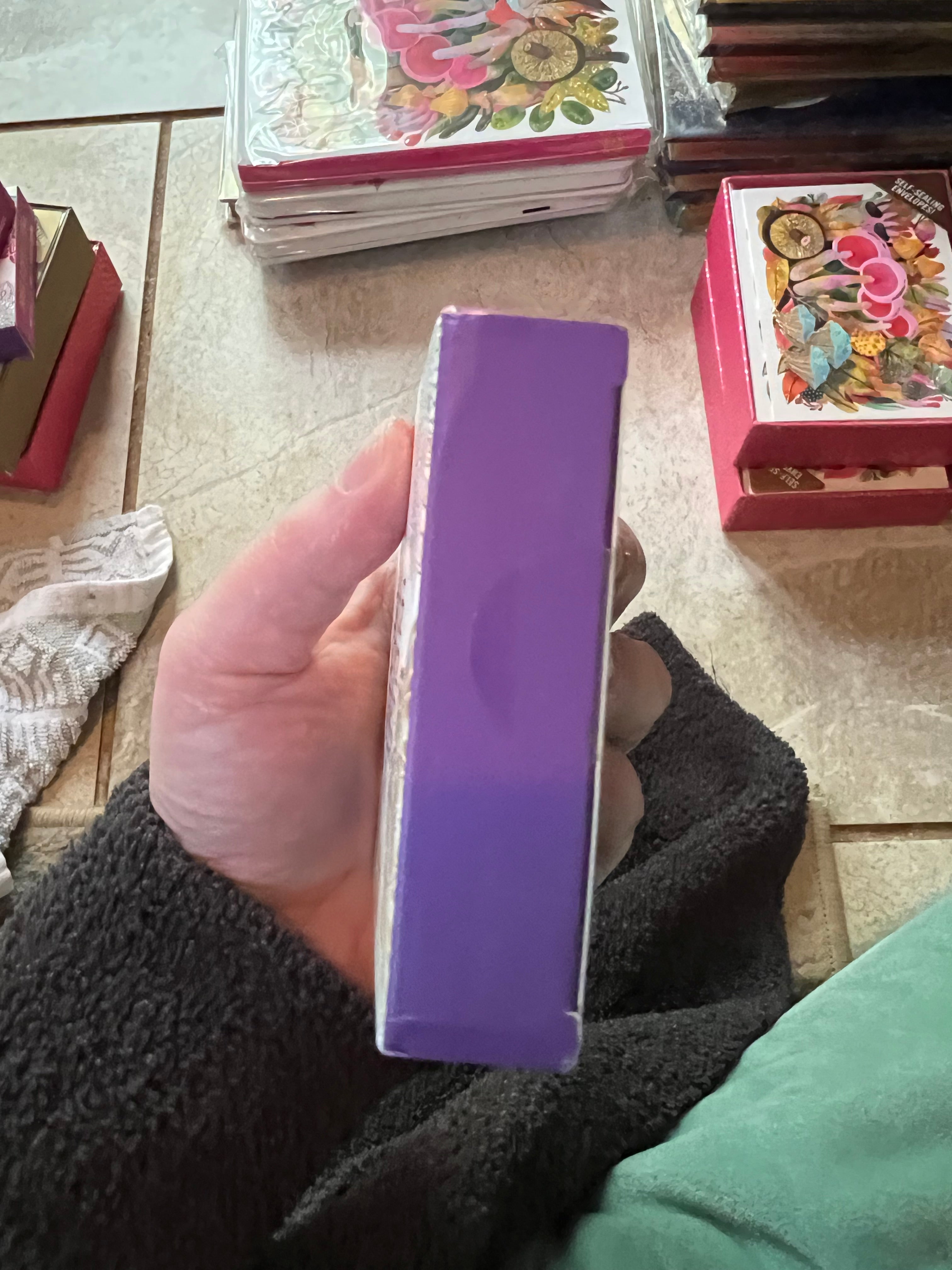 The exterior of the box is damaged with minor dents