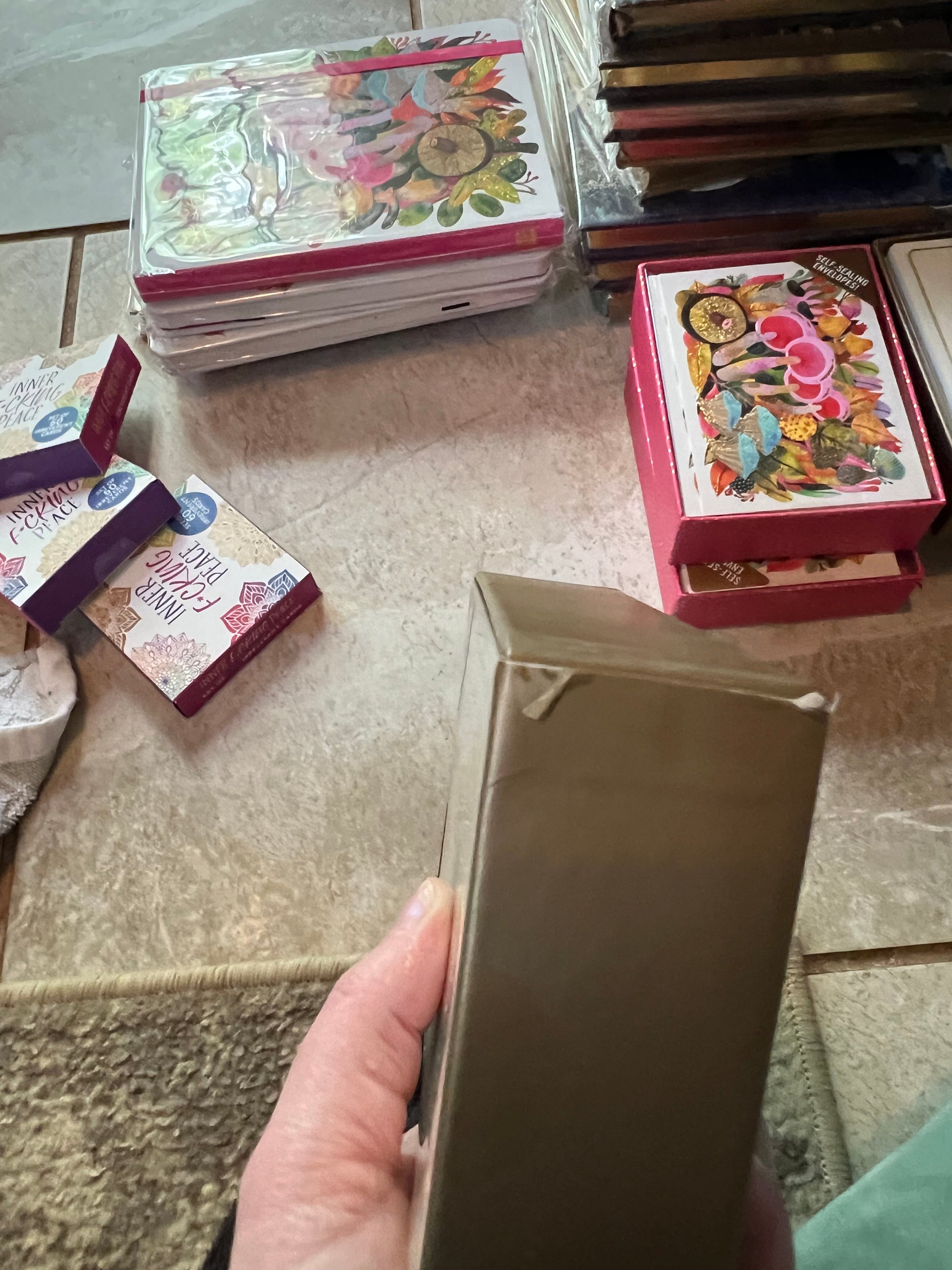 Image show damage to corner of the box and the exterior decal