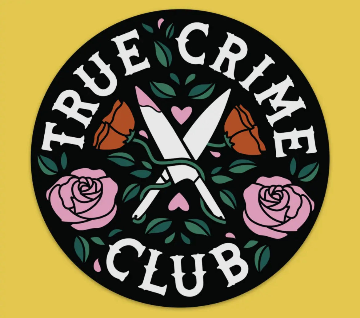 "True Crime Club" Car Bumper Magnet