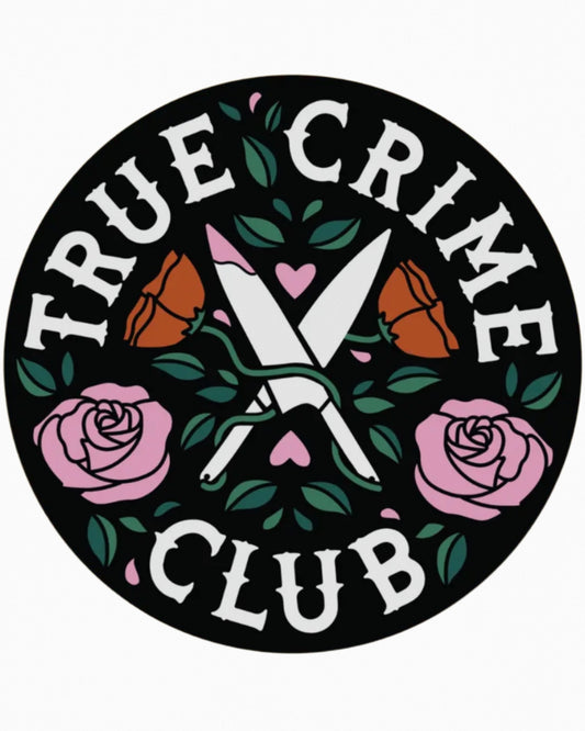 "True Crime Club" Car Bumper Magnet