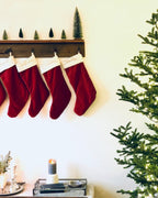 Cozy Stocking Gift Wrap & Washi Tape Set – Holiday Wrapping Bundle