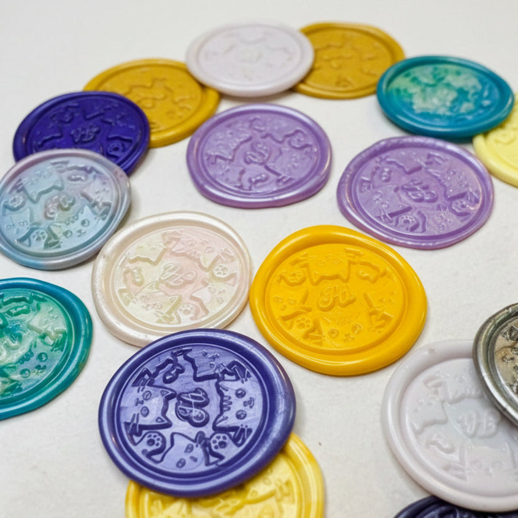 Various Hi Kitty Wax Seal Stickers are an adorable addition to your birthday cards or letters to loved ones