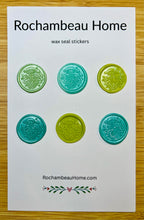Whimsical Mushroom & Crystal Wax Seal Stickers – Handmade Magic Design (6 or 9 Pack) Enchanted Accents for Journals & Gifts