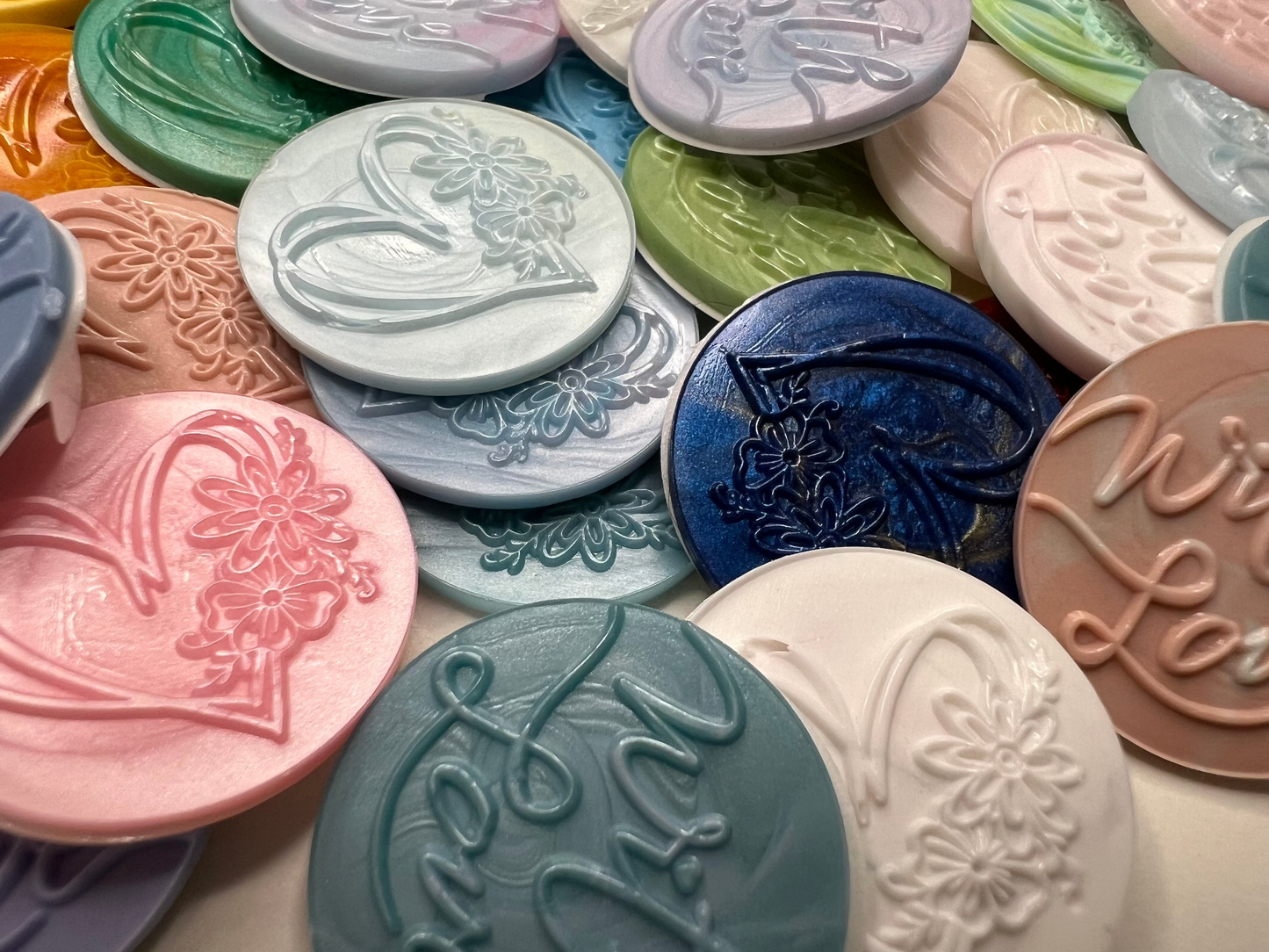 Valentine’s Day Wax Seal Stickers