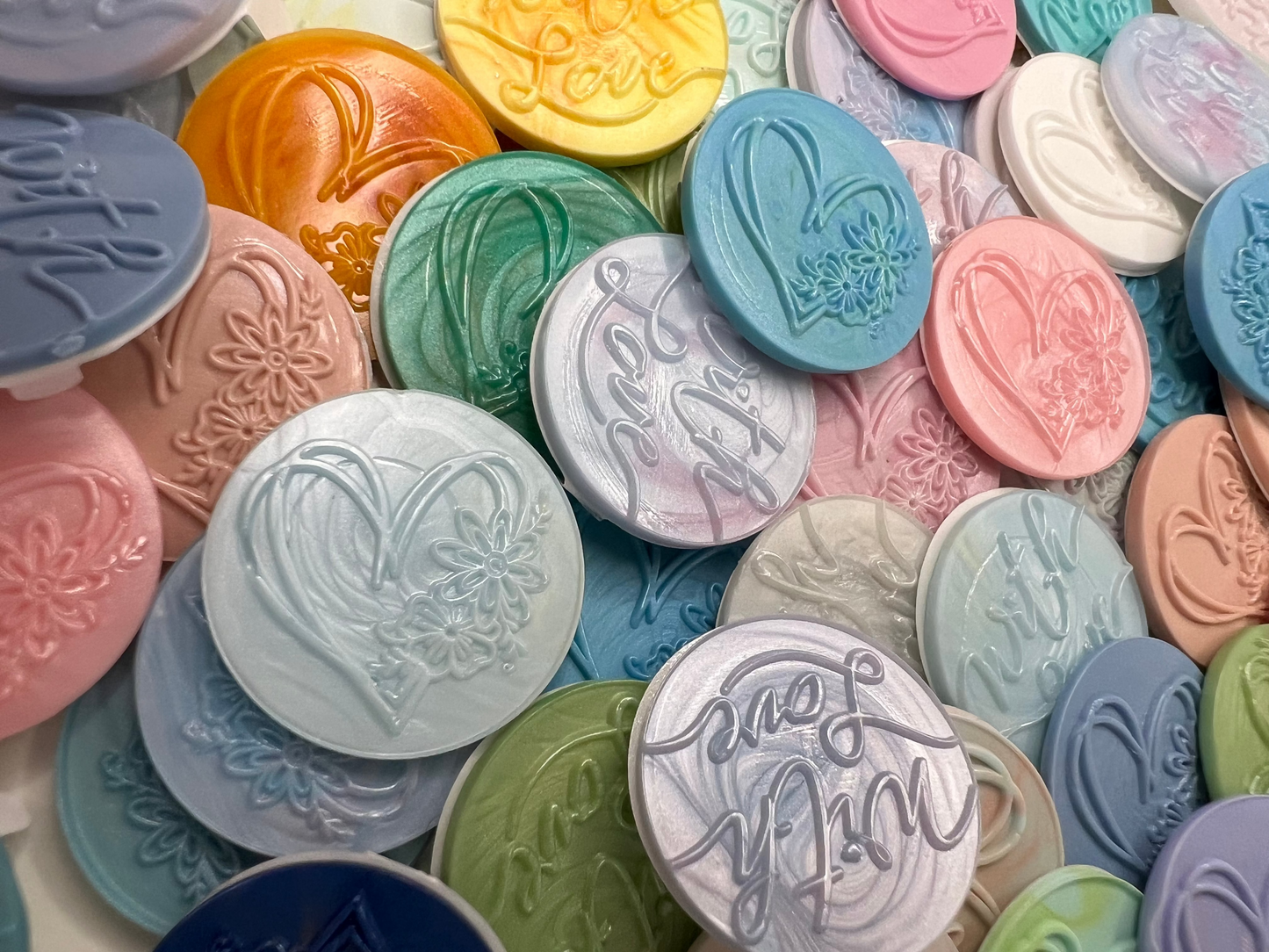 Valentine’s Day Wax Seal Stickers