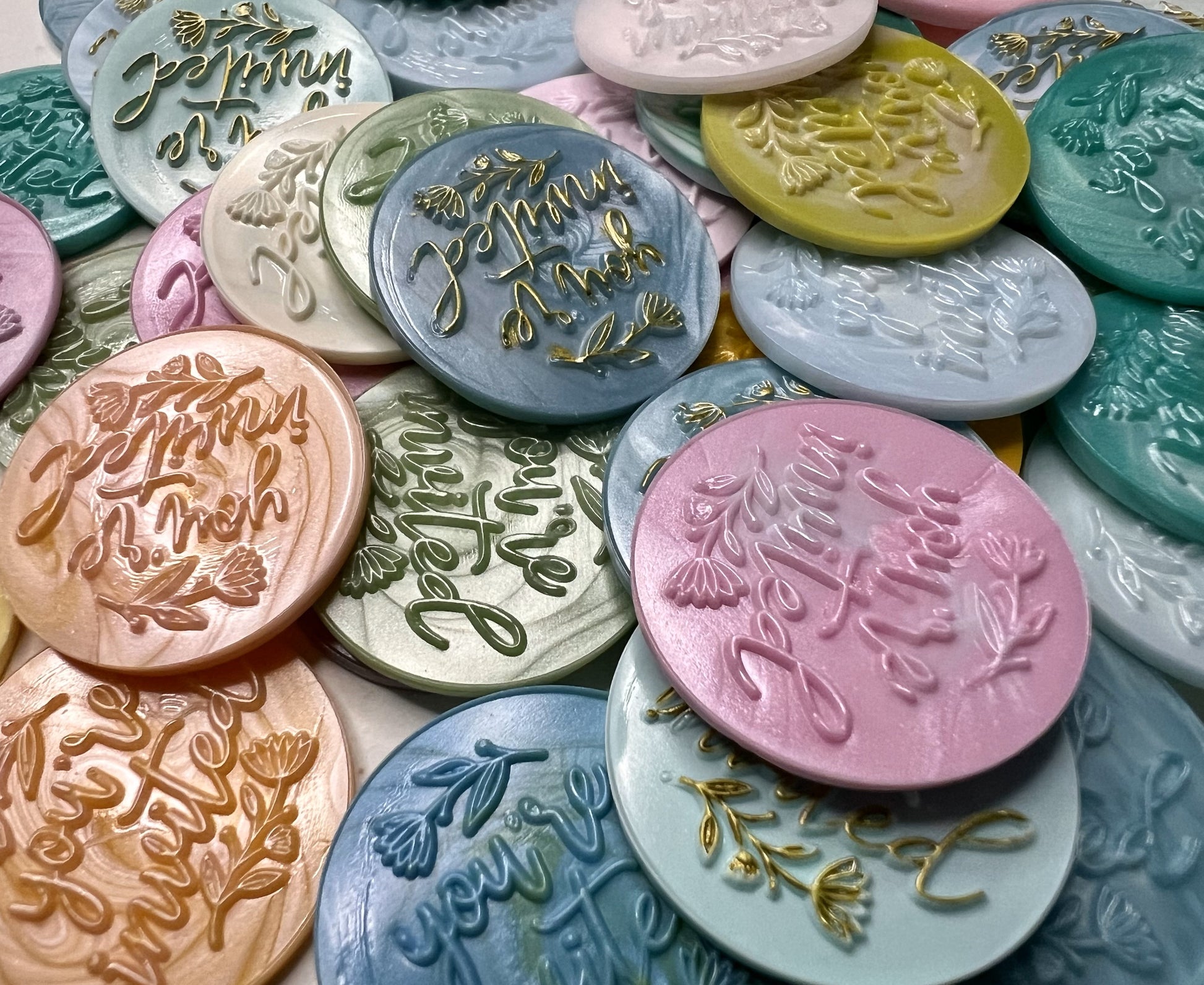 Elegant wax seal stickers featuring “You’re Invited” for stylish, mess-free mailing.