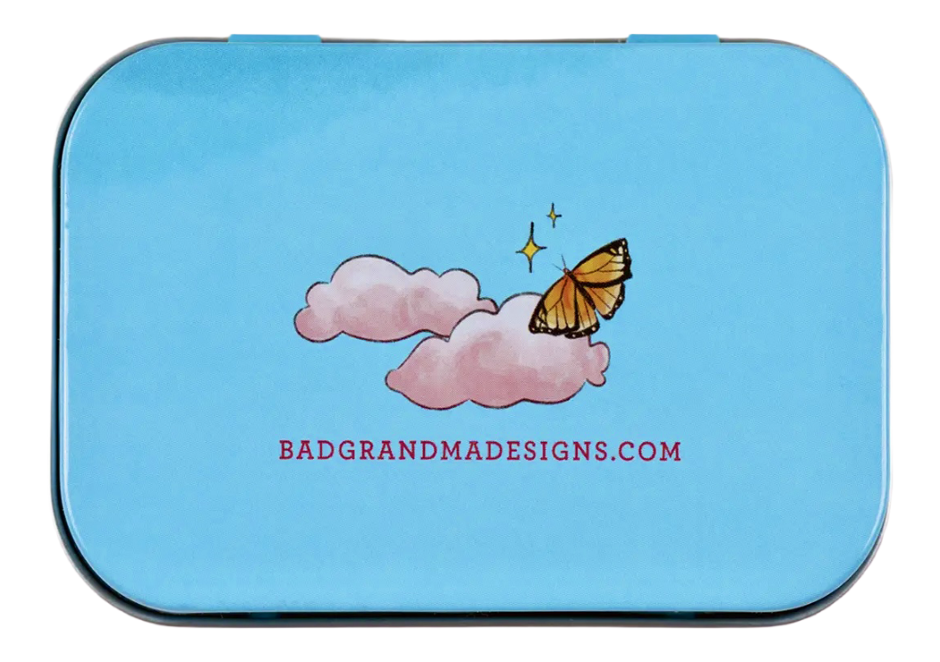 Bad Grandma Designs Dank Stash Tin bottom