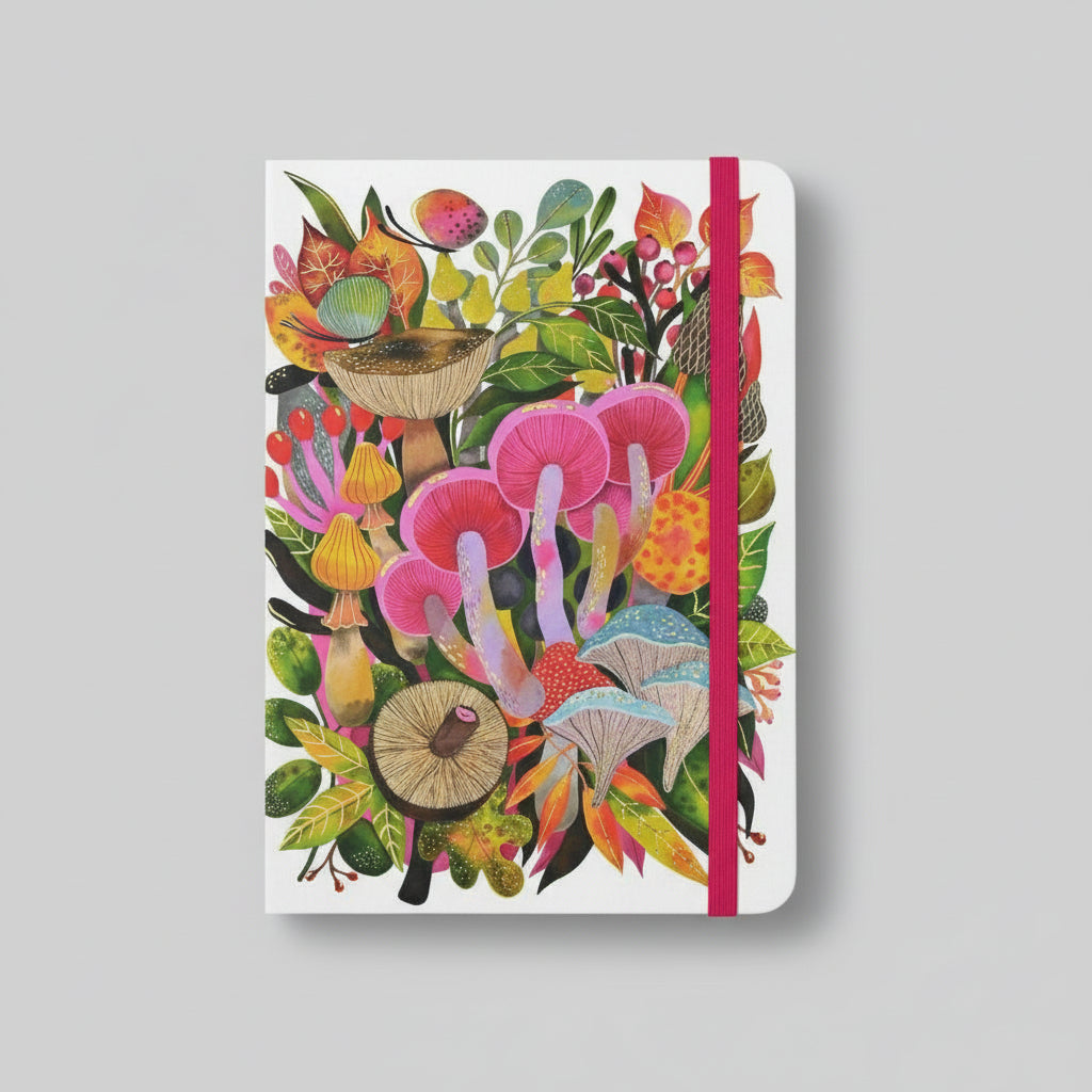 Image of Mushroom Medley Journal laying flat on a table